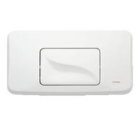 Schwab Panneau de commande - pour réservoir encastré Wisa XT - Polybéton - brillant blanc 223792