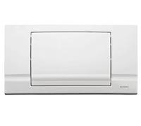 Schwab - Plaque de Commande Blanche Simple Touche Riva - FLUPL229013