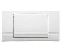 Schwab - Plaque de Commande Blanche Simple Touche Riva - FLUPL229013