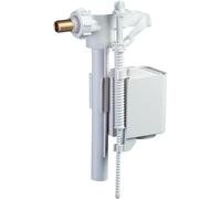 SCHWAB (Une marque de la famille Fluidmaster) Vanne de remplissage HDV, tige en laiton G 3/8" - Montage latéral, convient aux réservoirs cachés et exposés (SKU-628458)