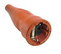 Schwabe 60408 Coupleur en caoutchouc sans câble Convient pour l'industrie Protection IP20 Rouge