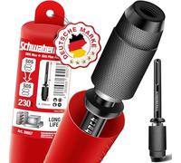 SCHWABENBACH® Adaptateur SDS Max vers SDS Plus - Raccord pour Forets Béton & Burins - Compatible Marteau Piqueur et Perforateur SDS Max - Acier Trempé 60Si2Mn Ultra Résistant