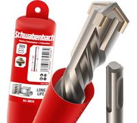SCHWABENBACH ® SDS Plus Drill Bit 40mm x 460 - Foret beton grande longueur - Perçage précis et rapide dans le béton - Qualité supérieure avec pointe en carbure de tungstène - Foret SDS 40 x 460mm