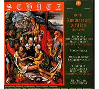 Schwäbischer Singkreis and Orchestra, The Vienna Chamber Choir - Schütz: 300th Anniversary Edition; Historia Der Auferstehung Jesu Christi, Magnificat - SVBX 5101 - Vinyl Box