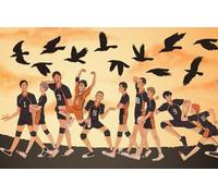 Schwagebo 1500 Pièces - Coloré Fun Puzzle - Pictures - Gifts - Japanese Classic Animes Haikyuu!! Affiche - Affiches De Jeux Éducatifs Et De Jouets pour Enfants - Jk295Zp