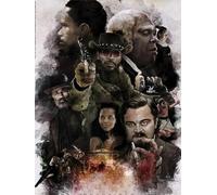 Schwagebo 1500 Pièces - Pictures - Difficult Puzzle - Gifts - Classic Film Djangoss Unchain Art Affiche - Jeu De Mémoire Et De Cognitions - Jouet De Décompression pour Adultes - Jk459Zp