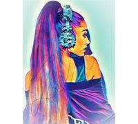 Schwagebo Casse-Tête en Bois 1000 Pièces Chanteuse Actrice Ariana.G Poster Jouets Adultes Jeu De Décompression Vg75Df