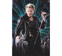 Schwagebo Puzzle 1000 Pièces French Singer J.Hallyday Poster for Fun Adult Wooden Puzzle Toy Gq446Zy