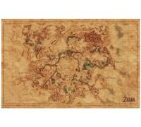 Schwagebo Puzzle 1000 Pièces Legend Breath Map Poster for Fun Adult Wooden Puzzle Toy Gd285Ms