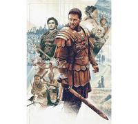 Schwagebo Puzzle 1000 Pièces Russell.C Film d'action Et D'Aventure Poster pour Le Plaisir Jouet Puzzle en Bois pour Adultes Yk312Zy