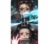 Schwagebo Puzzles en Bois 1000 Pièces Anime Japonais Kamado Tanjirou Puzzles Éducatifs pour Adultes Vf323Np