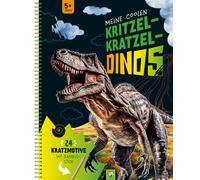 Schwager & Stei Meine coolen Kritzel-Kratzel-Dinos: 24 Kratzseiten mit r (Relié)
