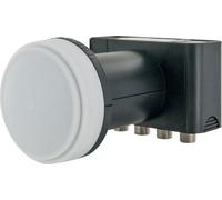 SCHWAIGER 296 Quad LNB Low Noise Blockconverter digital Capuchon LNB Accessoires pour parabole Multifeed Protection contre les intempéries anthracite