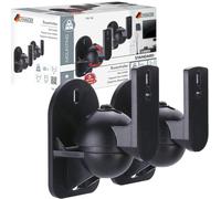 Schwaiger 2x Support-Enceinte Paire Support-Mural Support-Enceinte Support-Mural