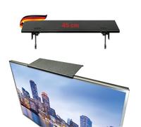 SCHWAIGER 661804 Support TV pour écran, étagère multimédia, support pour téléviseur, haut-parleur, 18 pouces