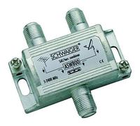 Schwaiger aSW800 einschleusweiche agrégation satellite et terrestre répartiteur signal de sortie argent
