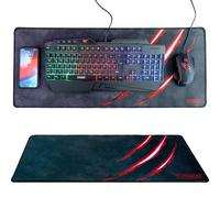 Schwaiger Bureau De Jeu Tapis De Souris XXL Tapis De Clavier Souris