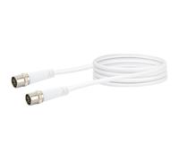 Schwaiger Câble coaxial classe A + 10 dB 1.5 m Vodafon blanc