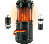 SCHWAIGER CALED2 533 LED Lampe de camping Effet de flamme Lampe de camping Feu de camp Accessoires de camping Lumière Aimants Crochet