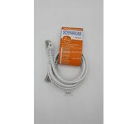 Schwaiger CKB6010 052 câble de réseau 1 m Cat6 SF/UTP (S-FTP) Blanc - Câbles de réseau (1 m, Cat6, SF/UTP (S-FTP), RJ-45, RJ-45, Blanc)