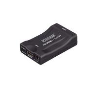 Convertisseur Péritel HDMI - SCHWAIGER - HDMSCA02533 - Noir - Technologie de mise à l'échelle - Vidéo