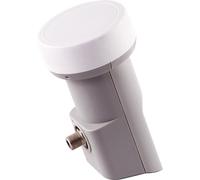 Schwaiger LNB1 Tête LNB simple Nombre d'abonnés: 1 Capacité de chargement: 40 mm gris clair, blanc