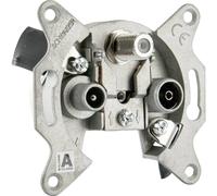 Schwaiger DSE950531 Prise antenne TV, SAT, FM montage apparent (en saillie) Prise boîte de jonction