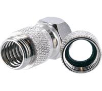 Schwaiger F-fiche 7,0mm 2erSet HQ 90° Sil