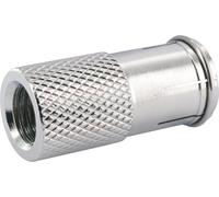 Schwaiger Fiche à visser 7,0mm 2erSet FQuick Argent