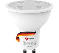 SCHWAIGER LED LEUCHTMITTEL GU10, WARMWEISS, DIMMBAR, ZIGBEE