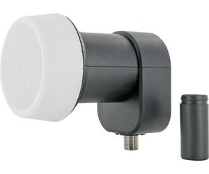 Schwaiger LNB1 Tête LNB simple Nombre d'abonnés: 1 Capacité de chargement: 40 mm gris clair, blanc