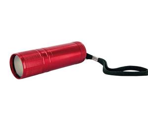 Schwaiger Mini lampe de poche COB 90 lumens rouge
