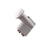 Schwaiger Convertisseur LNB LNB4 – Quad-Switch – à faible bruit – Gris