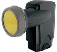Schwaiger Quattro LNB 40mm Sun Protect Anthracite