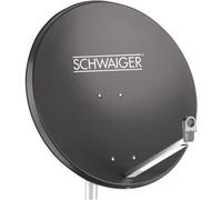 Antenne SAT 75 cm Schwaiger SPI998.1 Réflecteur: aluminium anthracite