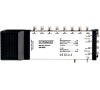 Commutateur multiple SAT Schwaiger SEW4058 Entrées (commutateur multiple)=5 (4 SAT/1 terrestre) Nombre d'abonnés=8