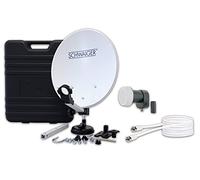 Schwaiger SATSET351 antenne Satellites Noir, Gris, Métallique