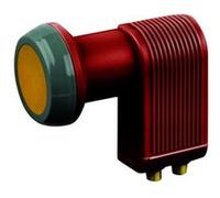 Schwaiger SPS6814 - Convertisseur antenne satellite - LNB jumeau Rouge brique G