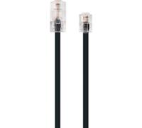 Schwaiger TAL6632533 Schwaiger Modem-Kabel RJ11 6P2C -> RJ45 8P2C 6m schwarz