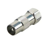 Schwaiger UEST9310531 adaptateur F-prise mâle/ Koax-prise mâle SAT Steckverbinder