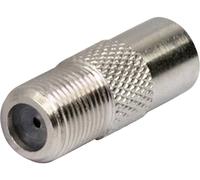 Schwaiger UEST9330531 Adaptateur F-coaxial Connexions: Prise femelle F, Fiche coaxiale IEC 1 pc(s)