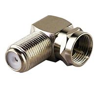 Schwaiger WAD8321531 Adaptateur coudé F Connexions: Fiche mâle F, Prise femelle