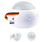 SCHWAIGER ZHS05 Multi-capteur Z-Wave Détecteur de Mouvement température luminosité Vibrations d'humidité Surveillance Smart Home Capteur 4 en 1 Contrôle par Application Passerelle nécessaire