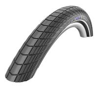 Schwalbe Big Apple Hs 430 28´´ X 2.00 Rigid Urban Tyre Noir 28´´ x 2.00 Black Reflex