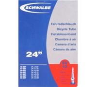 Schwalbe 10421313 Chambre à air 24' 'SV 10', 24x1.75-2.35' (47/62-507), SV 40mm, noir