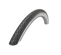 Pneu rigide Schwalbe Road Cruiser 28x1.75 GreenCompound K-Guard TwinSkin noir blanc