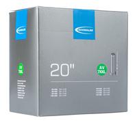 Schwalbe - 20'' (90/120-406) AV7XXL TR4 - Chambre à air pour vélo - 20'' - 90/120-406 - black