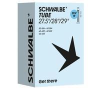 Schwalbe - 27,5''/28''/29'' (40/62-584/635) SCV19 - Chambre à air pour vélo - 27,5''-29'' - 40/62-584/635 - black