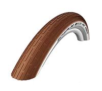 Pneu rigide Schwalbe Fat Frank K-Guard TwinSkin réfléchissant marron blanc - 26x2.35