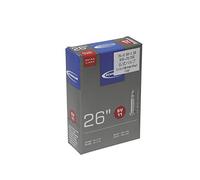Schwalbe - 26'' Schlauch Extra Light 18/25-559/571 SV 11 - Chambre à air pour vélo - 40 mm - black